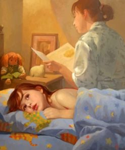 Mother-Daughter Storytime Paint By Numbers