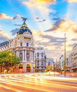 Spain Cities Exploration Paint By Numbers