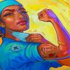 Empowering Nurse Paint By Numbers
