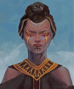 Empowered Black Woman Paint By Numbers