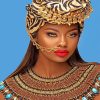 Beautiful African Woman Paint By Numbers