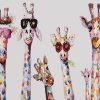 Stylish Giraffes with Sunglasses Paint By Numbers