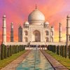 Sunrise Taj Mahal India Paint By Numbers