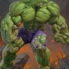 Marvel Hulk Superheroes Paint By Numbers