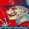 Freddy Krueger Horror Paint By Numbers
