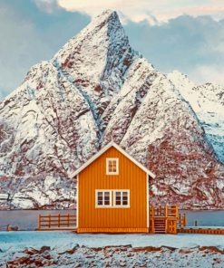 Swedish Mountain Landscape Paint By Numbers