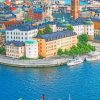 Stockholm Seascape Cityscape Paint By Numbers