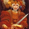 Sword Woman Empowerment Paint By Numbers