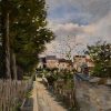 Paris Montmartre City Scene Paint By Numbers