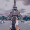 Romantic Eiffel Tower Paris Paint By Numbers