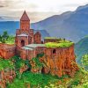 Scenic Tatev Monastery Armenia Paint By Numbers