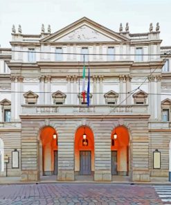 Teatro Alla Scala Italy Paint By Numbers