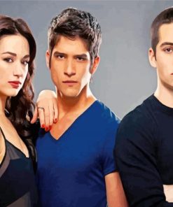 Teen Wolf Stars Paint By Numbers
