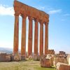 Temple of Jupiter Baalbek Paint By Numbers