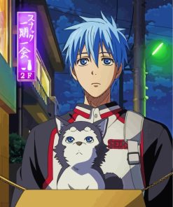 Tetsuya Kuroko and Dog Paint By Numbers
