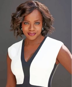 Viola Davis Celebrity Paint By Numbers