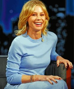 Julie Bowen Actress Portrait Paint By Numbers