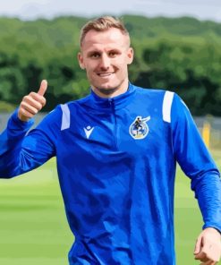 Nick Anderton Footballer Paint By Numbers