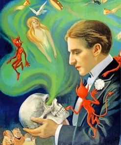 The Enigmatic Magician Paint By Numbers