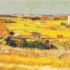Van Gogh Harvest Landscape Paint By Numbers