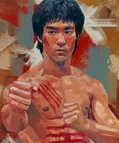 Legendary Bruce Lee Paint By Numbers