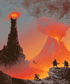 The Lord of the Rings Fantasy Paint By Numbers