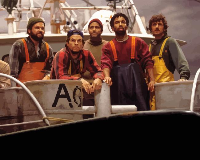 Finalize The Perfect Storm Movie Paint By Numbers artwork