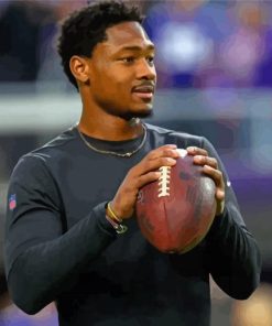 Stefon Diggs American Football Paint By Numbers