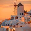 Thira Santorini Scenery Paint By Numbers