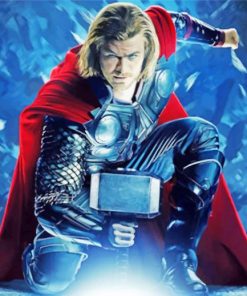 Thor Marvel Heroes Paint By Numbers