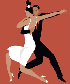 Tango Romance Couples Paint By Numbers