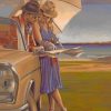 Romantic Vintage Travel Paint By Numbers