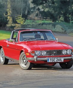 Triumph Stag Classic Car Paint By Numbers