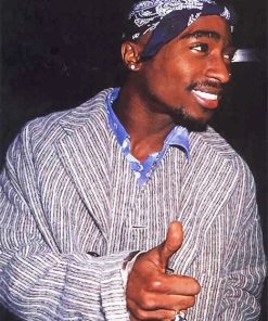 Tupac Shakur Tribute Paint By Numbers