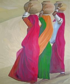 Empowering Urban Women Paint By Numbers