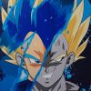 Vegeta Saiyan Warrior Paint By Numbers