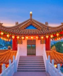 Thean Hou Temple Malaysia Paint By Numbers