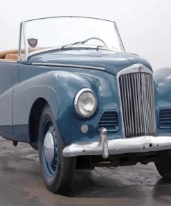 Classic Sunbeam Blue Cars Paint By Numbers