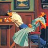 Vintage Aesthetic Couples Paint By Numbers