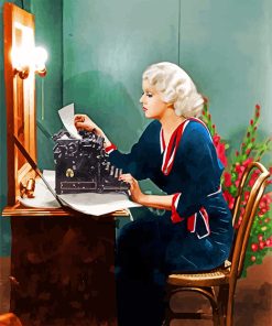 Jean Harlow Iconic Paint By Numbers