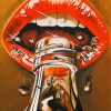 Red Lips Iconic Paint By Numbers