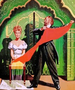 Vintage Magician Paint By Numbers