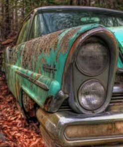 Classic Rusty Car Paint By Numbers