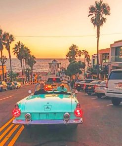 Retro Summer Vibes Paint By Numbers