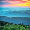 Blue Ridge Mountain Scenery Paint By Numbers