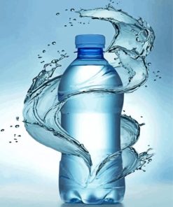 Eco-Friendly Water Bottle Paint By Numbers