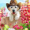 Western Dogs and Pickup Trucks Paint By Numbers