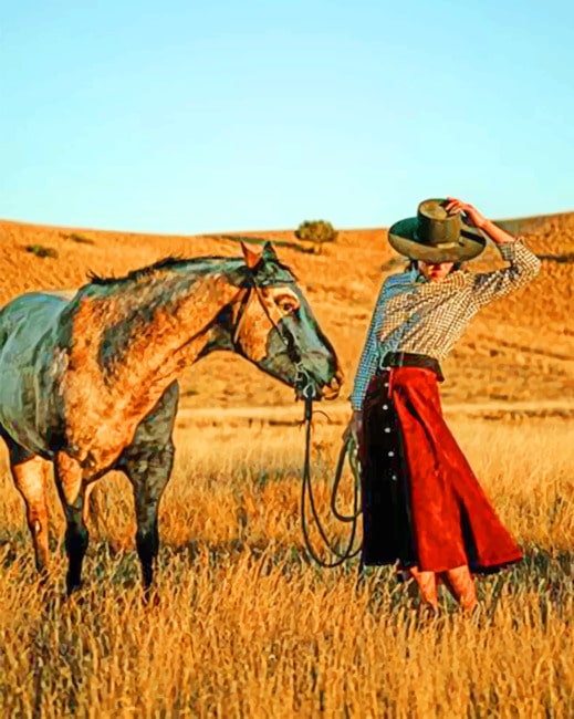 Completed artwork on canvas