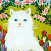 Maud Lewis White Cat Paint By Numbers