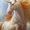 Majestic White Unicorn Paint By Numbers